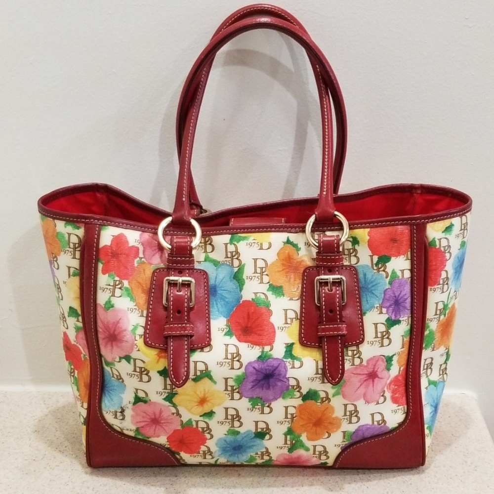 Hp🎯🕺💃Authentic Dooney & Bourke 1975 xl signature tote